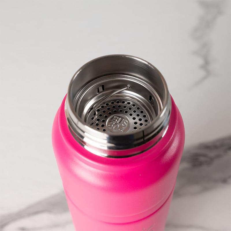 Buy Velno 750 ML Hot & Cold Thermos Water Bottle (White & Pink ) - Set Of Two Bottle from Vaaree