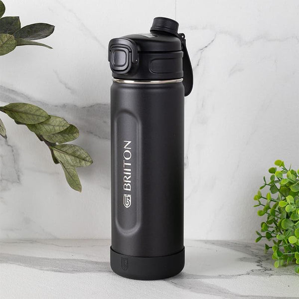 Buy Bottle - Ventura Sip Hot & Cold Thermos Water Bottle (Black) - 1000 ML at Vaaree online