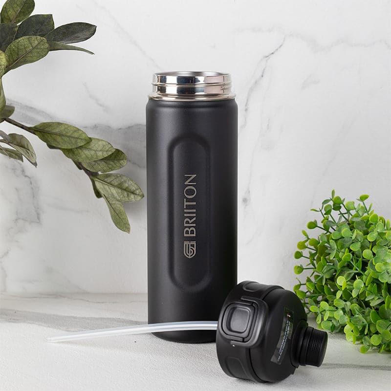 Buy Verga Sip 1000 ML Hot & Cold Thermos Water Bottle (Black & Blue) - Set Of Two Bottle from Vaaree