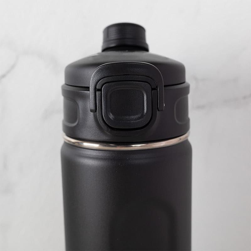 Bottle - Verga Sip Hot & Cold Thermos Water Bottle (Black) - 1000 ML