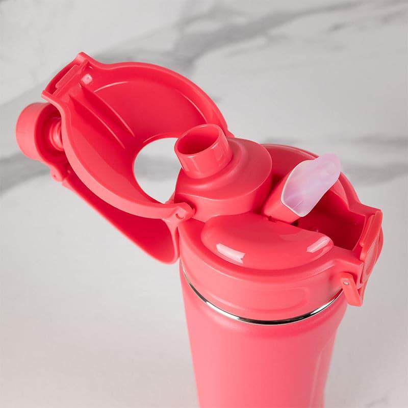 Bottle - Verga Sip Hot & Cold Thermos Water Bottle (Pink) - 1000 ML