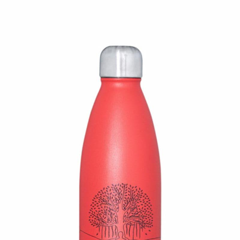 Bottle - Zen Sip Hot & Cold Thermos Bottle (Red) - 750 ML