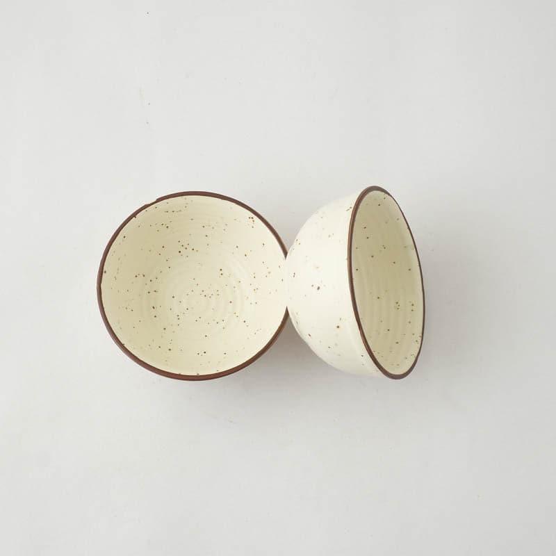 Buy Beige Mia Bowl - Set Of Two Bowl from Vaaree