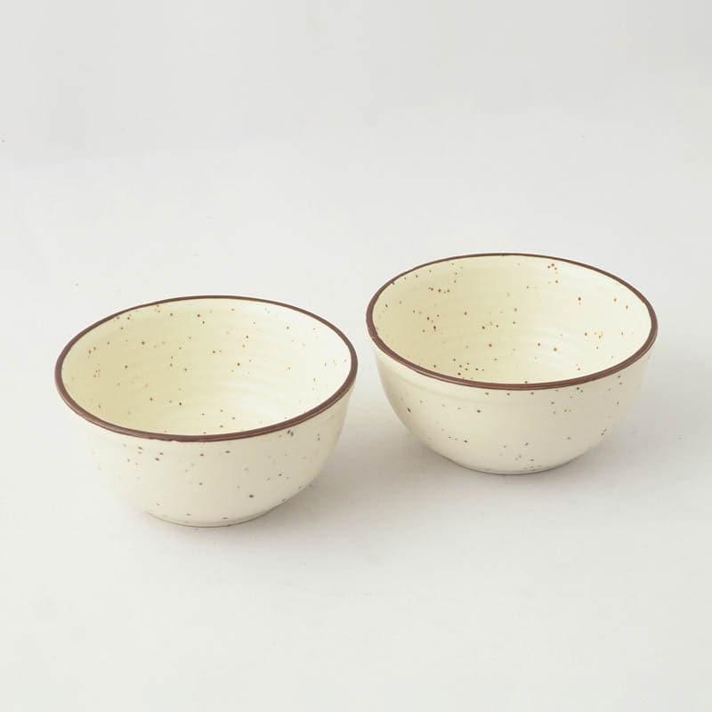 Buy Beige Mia Bowl - Set Of Two Bowl from Vaaree