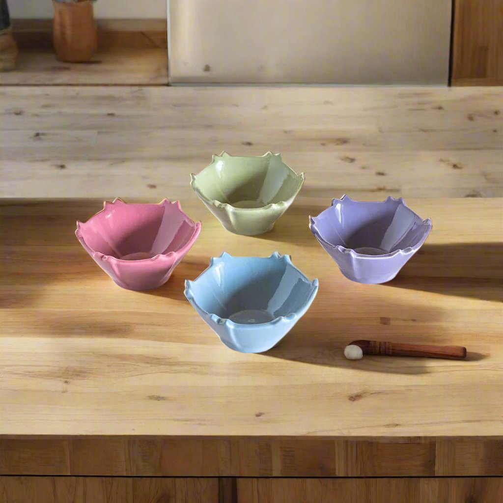 Buy Clover Leaf Dip Bowl - Set of Four Bowl from Vaaree