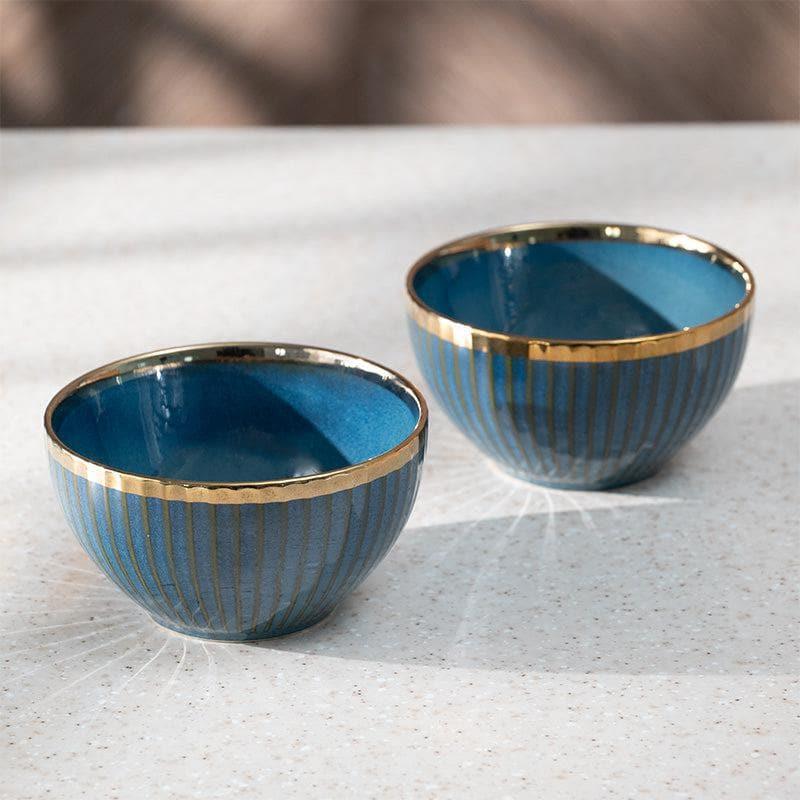 Bowl - Eldar Bowl (Blue Gold) - Set Of Two