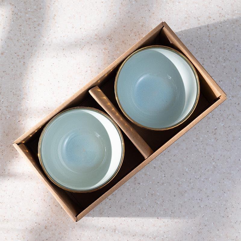 Buy Eldar Bowl (Water Blue) - Set Of Two Bowl from Vaaree