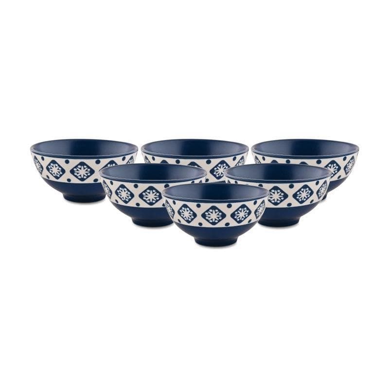 Bowl - Indulge In Indigo Bowls - Set Of Six