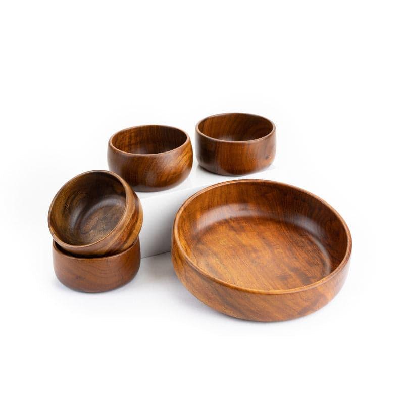 Buy Bowl - Lonara Wooden Bowl at Vaaree online