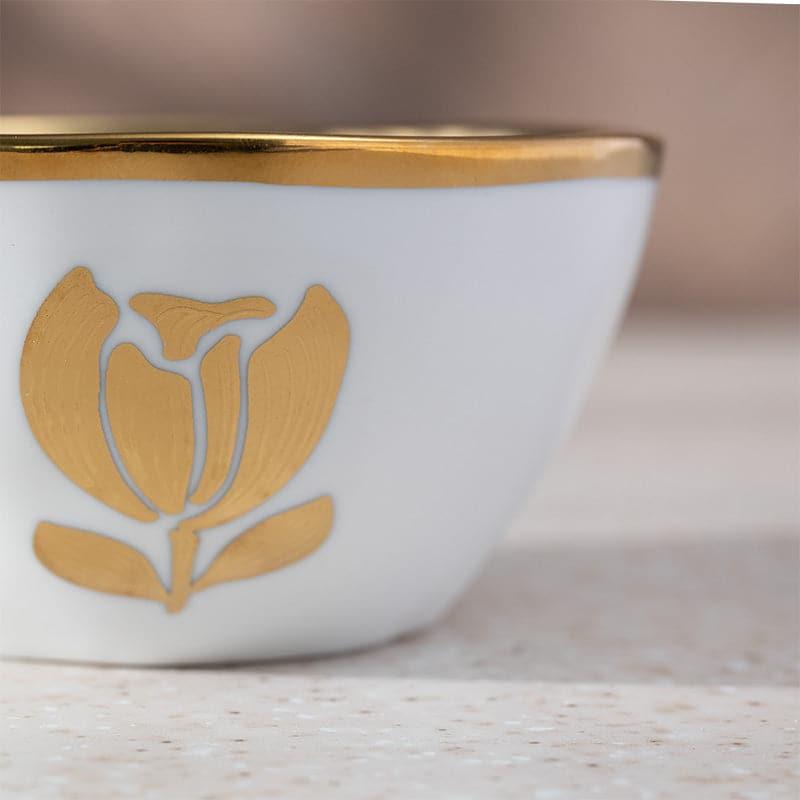 Buy Lotus Bloom Serving Bowl Set - Twelve Piece Set Bowl from Vaaree