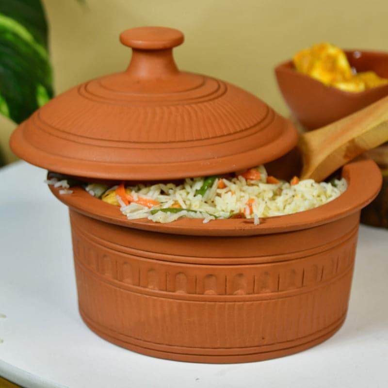 Buy Matana Terracotta Serving Bowl - 1000 ML Bowl from Vaaree