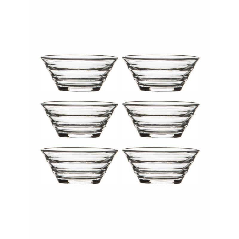 Buy Ruby Glass bowl (100 ML) - Set Of Six Bowl from Vaaree