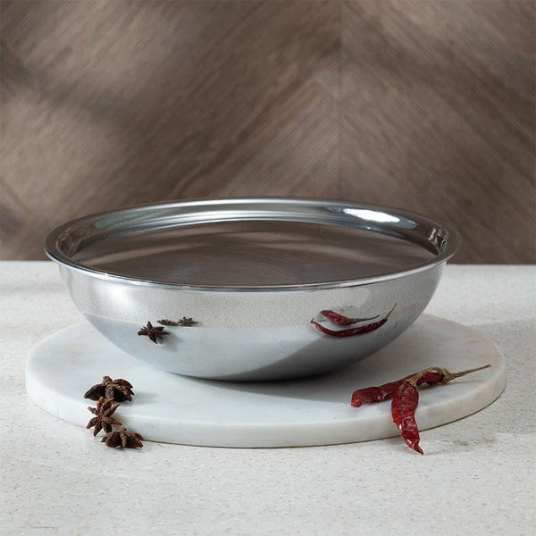 Bowl - Stahl Artisan Tasla With Lid - 4400 ML