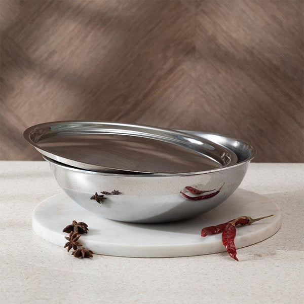 Bowl - Stahl Artisan Tasla With Lid - 5100 ML