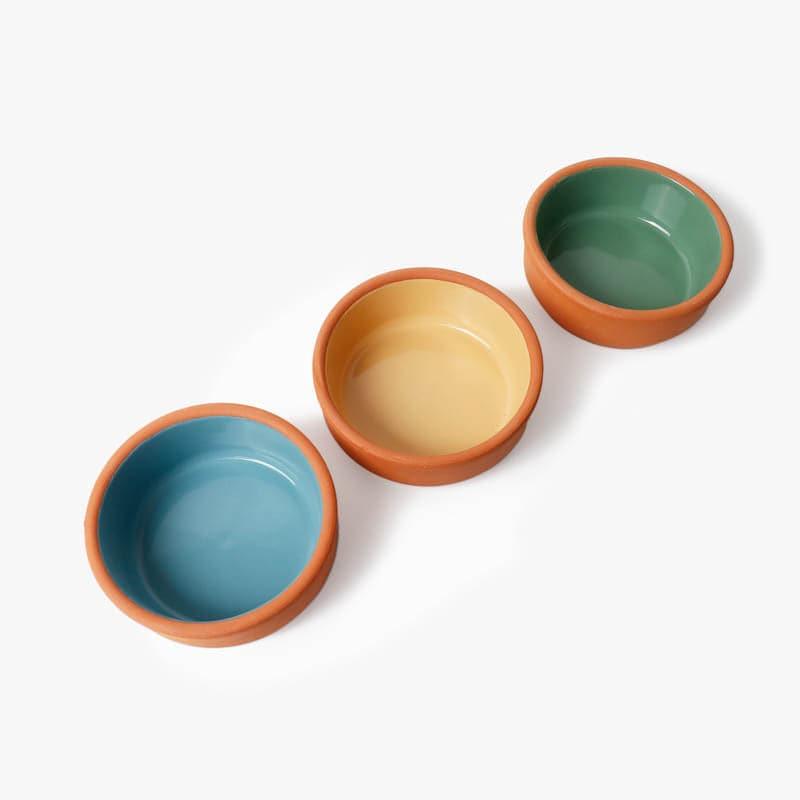 Buy Terracotta Trail Bowl - Set Of Three Bowl from Vaaree