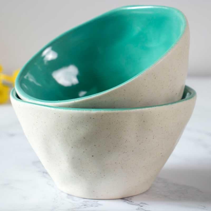 Bowl - Turquoise Tranquility Serving Bowl