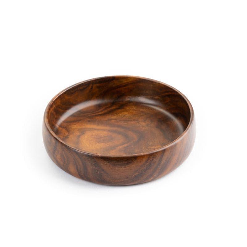 Buy Bowl - Vanya Wooden Serving Bowl (Big) - Set Of Two at Vaaree online