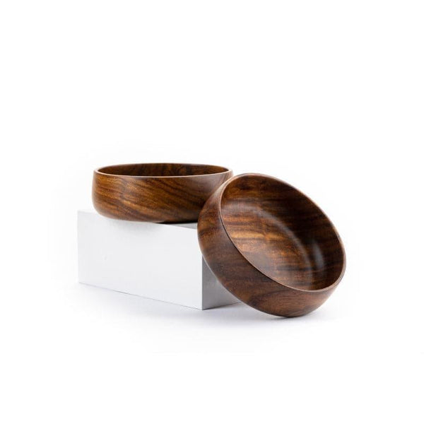 Bowl - Vanya Wooden Serving Bowl (Small) - Set Of Two