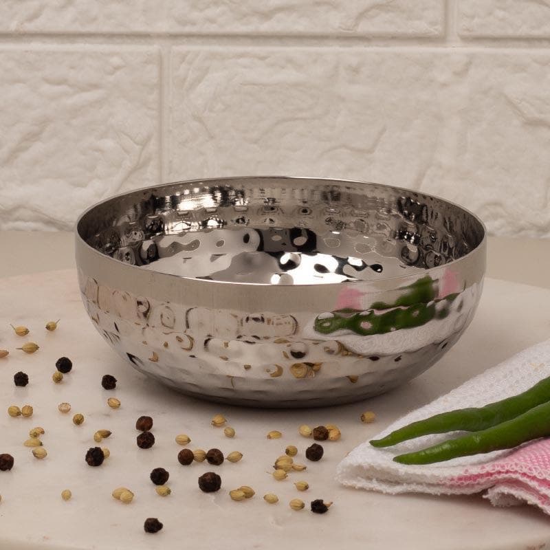 Bowl - Vintage Charm Hammered Curry Bowl (200 ML) - Set Of Two