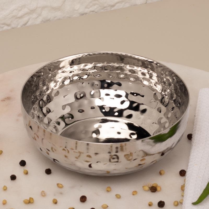 Bowl - Vintage Charm Hammered Curry Bowl (200 ML) - Set Of Two