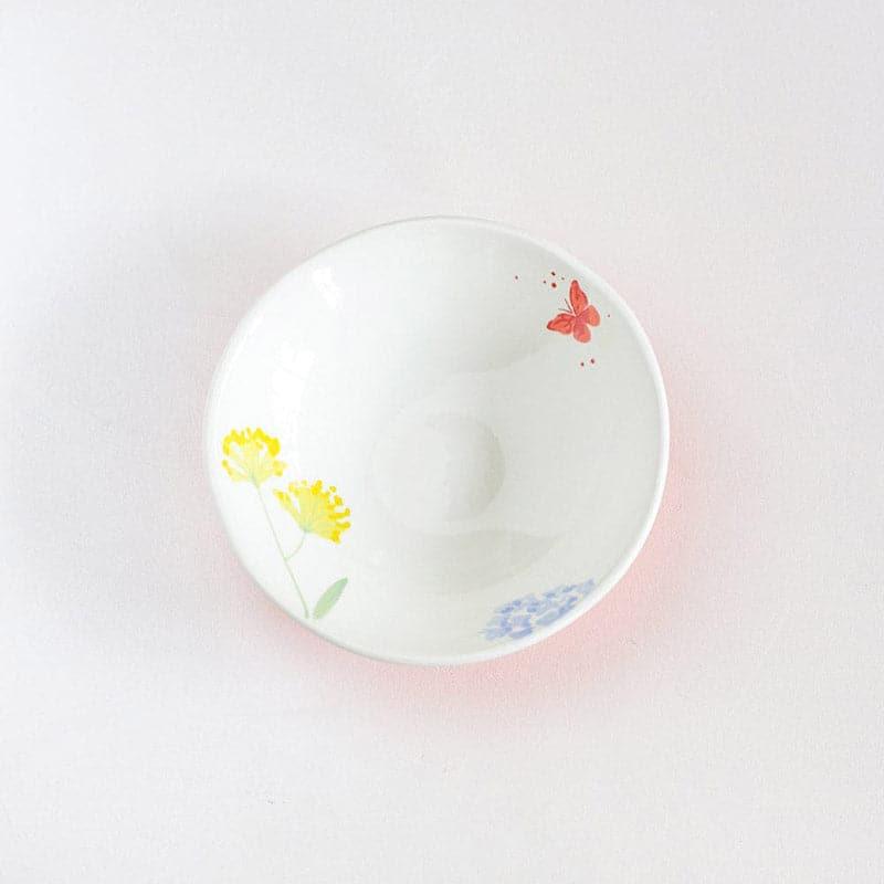 Buy Wildflower Meadow Handpainted Ceramic Bowls - Set Of 2 Bowl from Vaaree