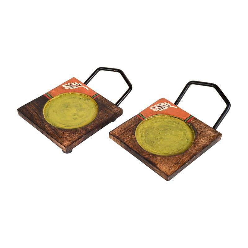 Buy Yaza Wooden Serving Set - Set Of Four Bowl from Vaaree