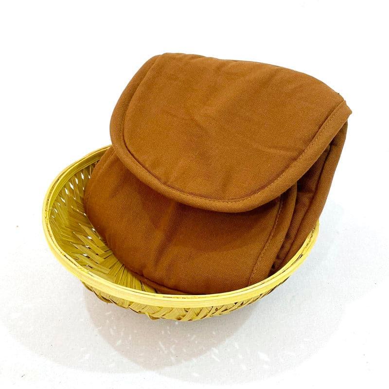 Buy Verga Bread Basket - Brown Bread Basket from Vaaree