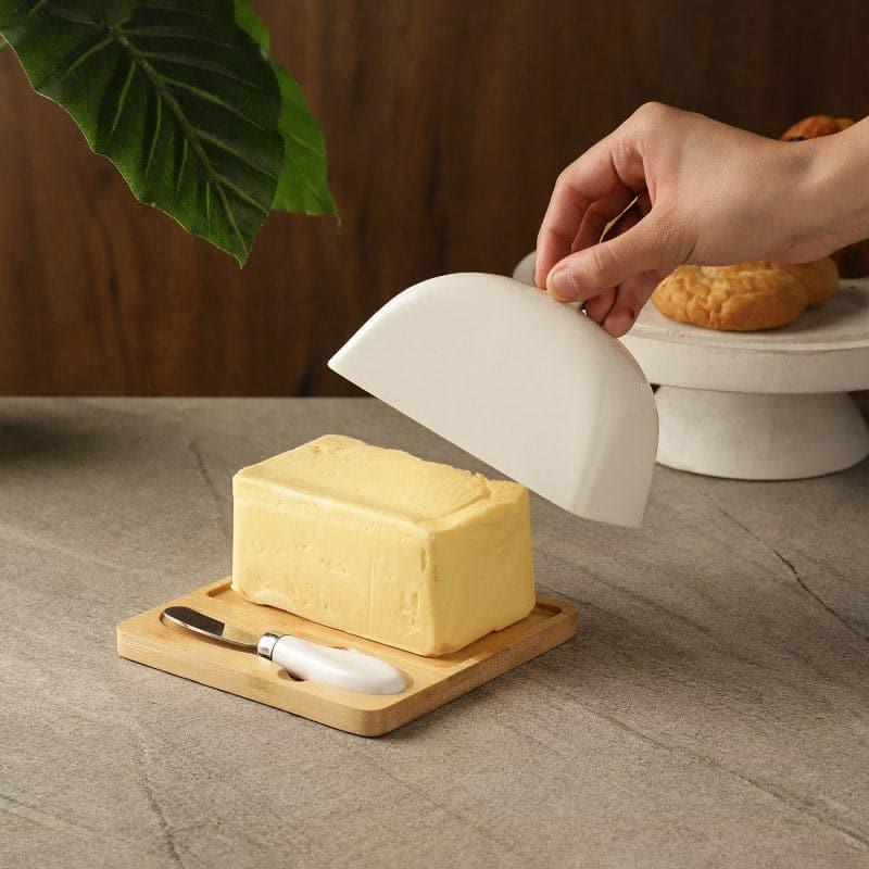 Buy Youghal Ceramic Butter Box Oil Dispenser from Vaaree