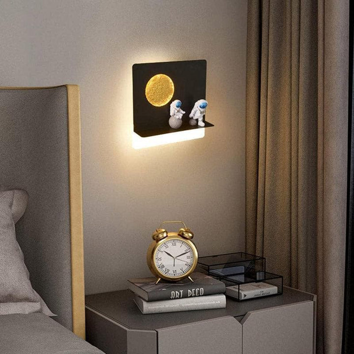 Buy Astronauts To The Moon LED Wall Lamp at Vaaree online | Beautiful Wall Lamp to choose from