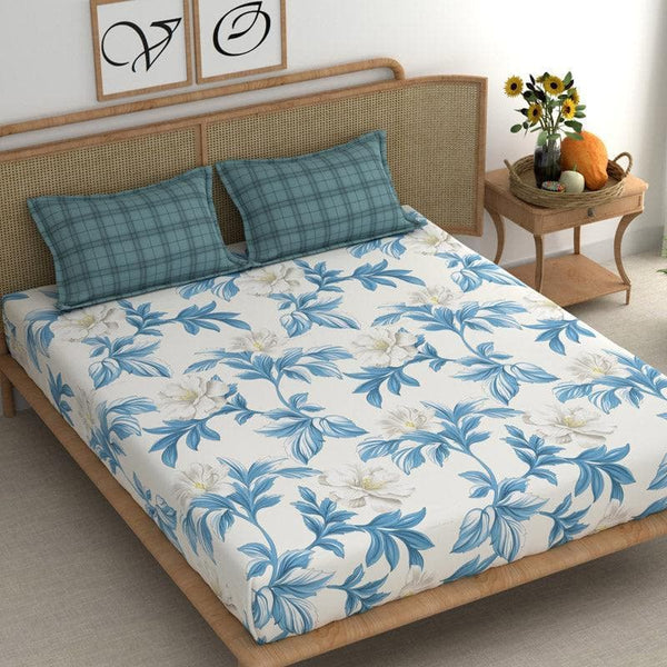 Buy Posey Floral Bedsheet at Vaaree online | Beautiful Bedsheets to choose from