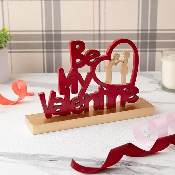 Buy Valentine Verse Showpiece - Red at Vaaree online | Beautiful Showpieces to choose from