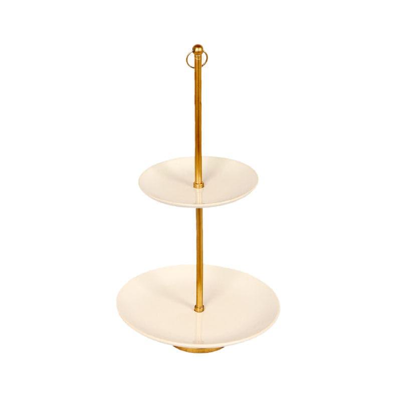 Buy Double Droll Platter Cake Stand from Vaaree