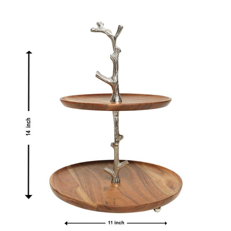 Buy Lonara Wooden Cake Stand Cake Stand from Vaaree