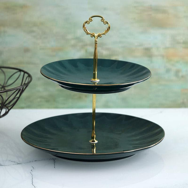 Buy Cake Stand - Pisto Cake Stand - Green at Vaaree online