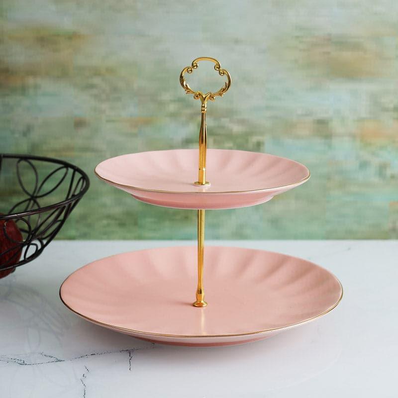 Buy Pisto Cake Stand - Pink Cake Stand from Vaaree