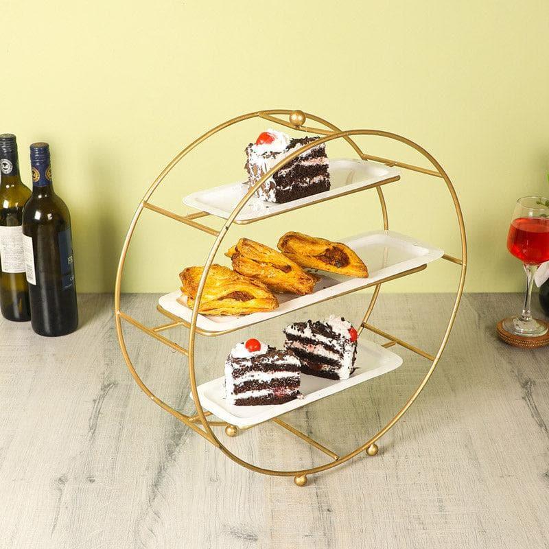 Buy Whole Wheel Platter Cake Stand from Vaaree