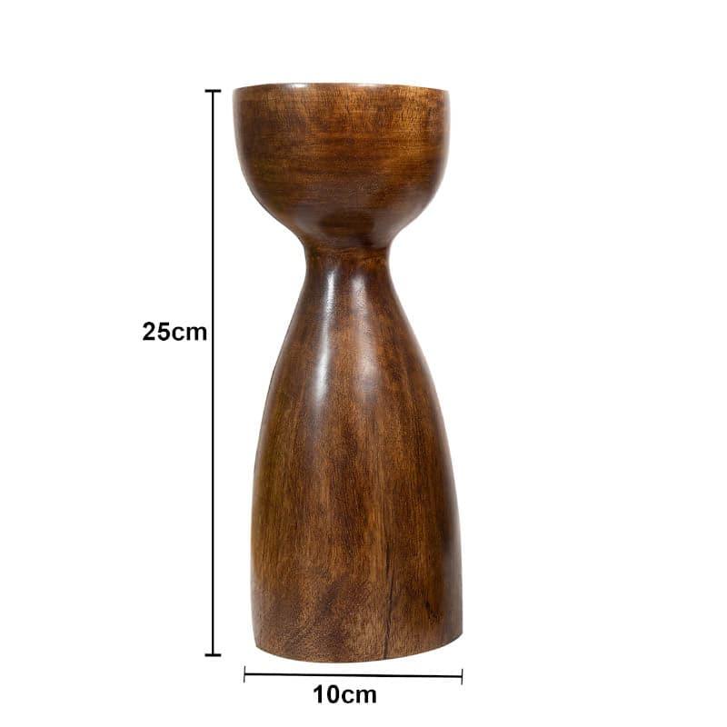 Buy Aria Wooden Candle Stand - Large Candle Holders from Vaaree