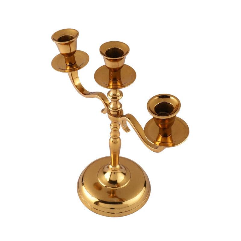 Buy Babrona Candle Holder - Gold Candle Holders from Vaaree