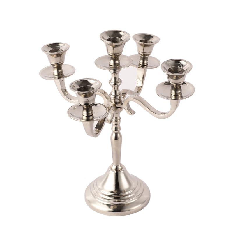 Buy Bliar Candle Holder - Silver Candle Holders from Vaaree