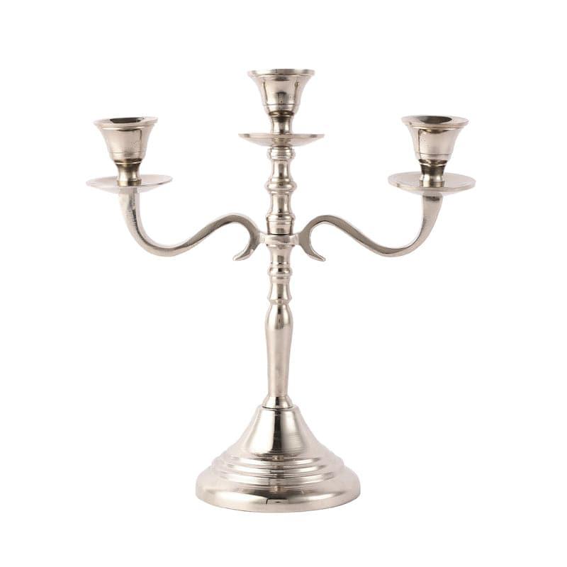 Buy Emisa Candle Holder - Silver Candle Holders from Vaaree