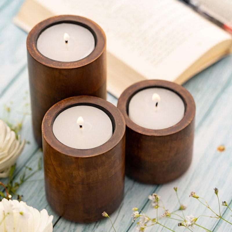 Candle Holder - Kaede Candle Stand - Set Of Three