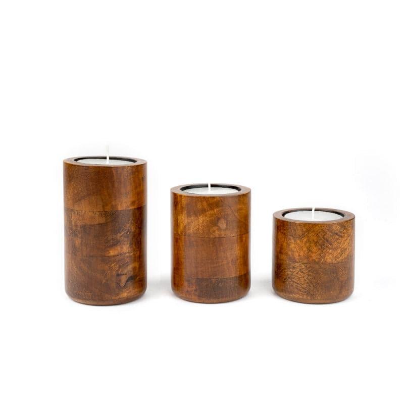 Candle Holder - Kaede Candle Stand - Set Of Three