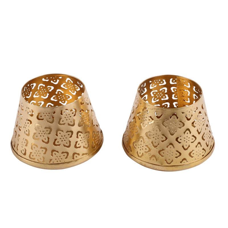 Buy Maryana Tealight Candle Holder - Set Of Two Candle Holders from Vaaree