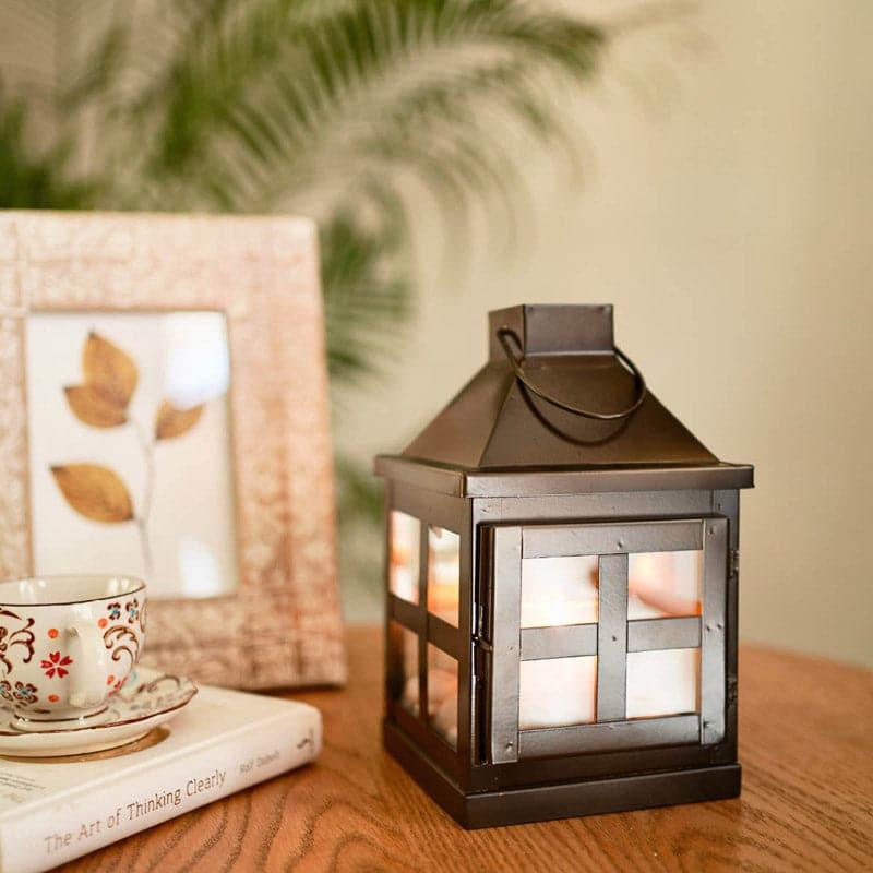 Buy Miracle Maeve Lantern (Chocolate) - Small Candle Holders from Vaaree