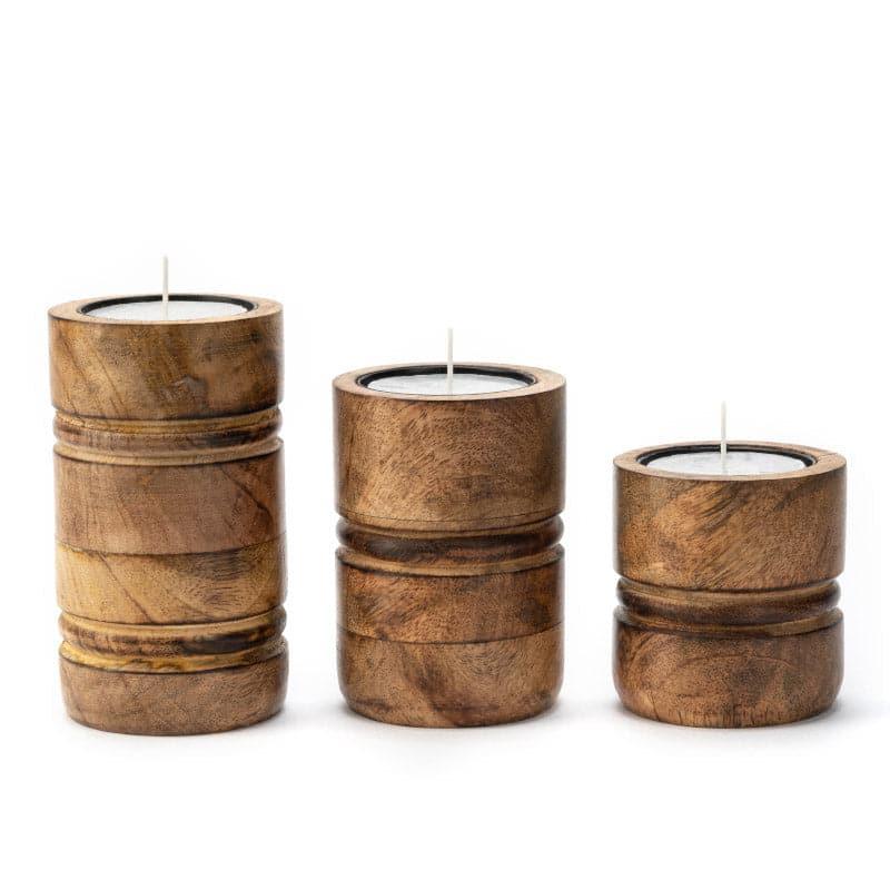 Candle Holder - Mirzo Candle Stand - Set Of Three