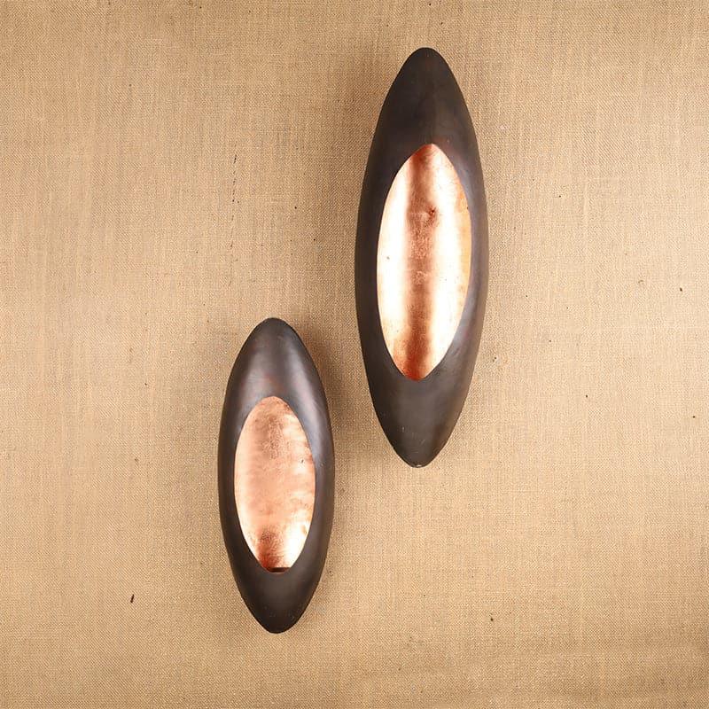 Buy Mitha Wall Candle Holder - Copper Candle Holders from Vaaree