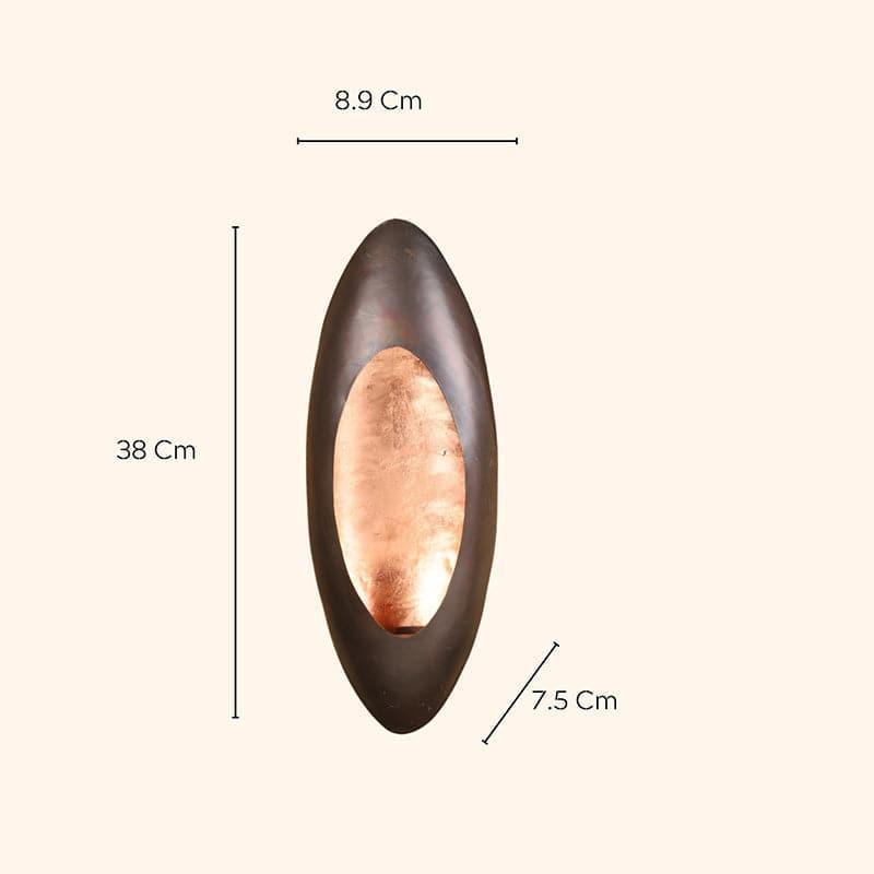 Buy Mitha Wall Candle Holder - Copper Candle Holders from Vaaree