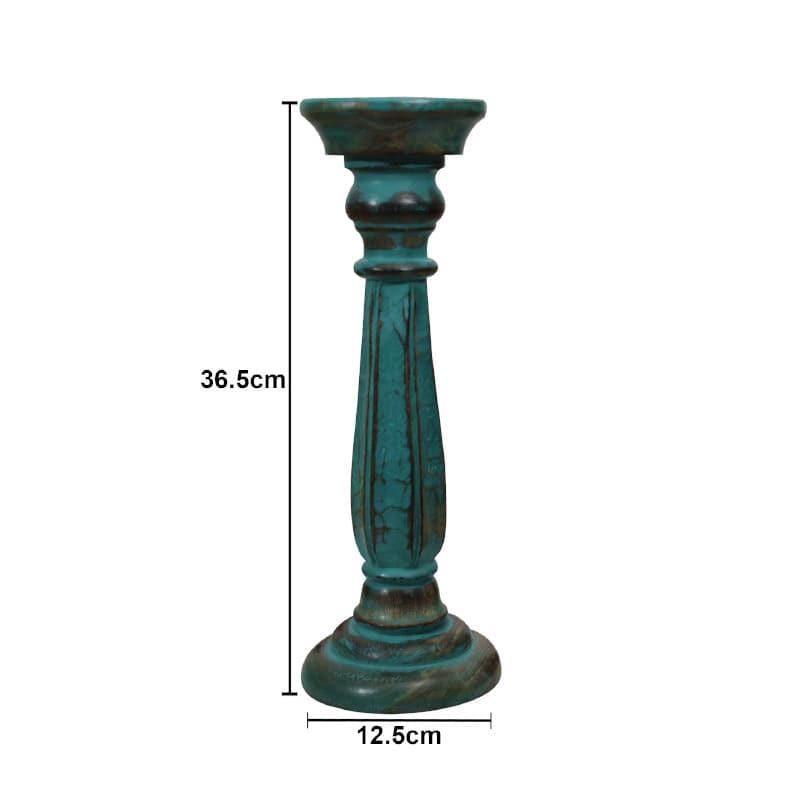 Buy Oceane Wooden Candle Stand - Tall Candle Holders from Vaaree