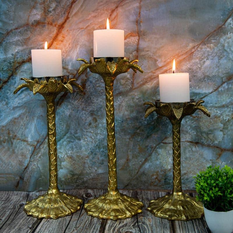 Buy Palm Lume Candle Holder Candle Holders from Vaaree