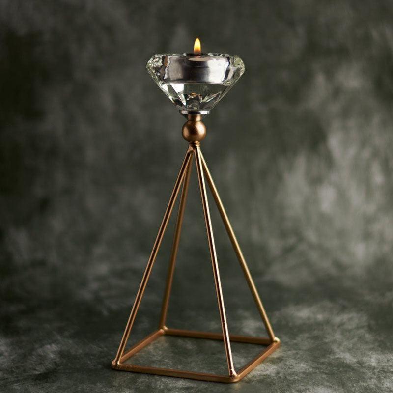 Buy Pyramid Primo Tealight Candle Holder Candle Holders from Vaaree